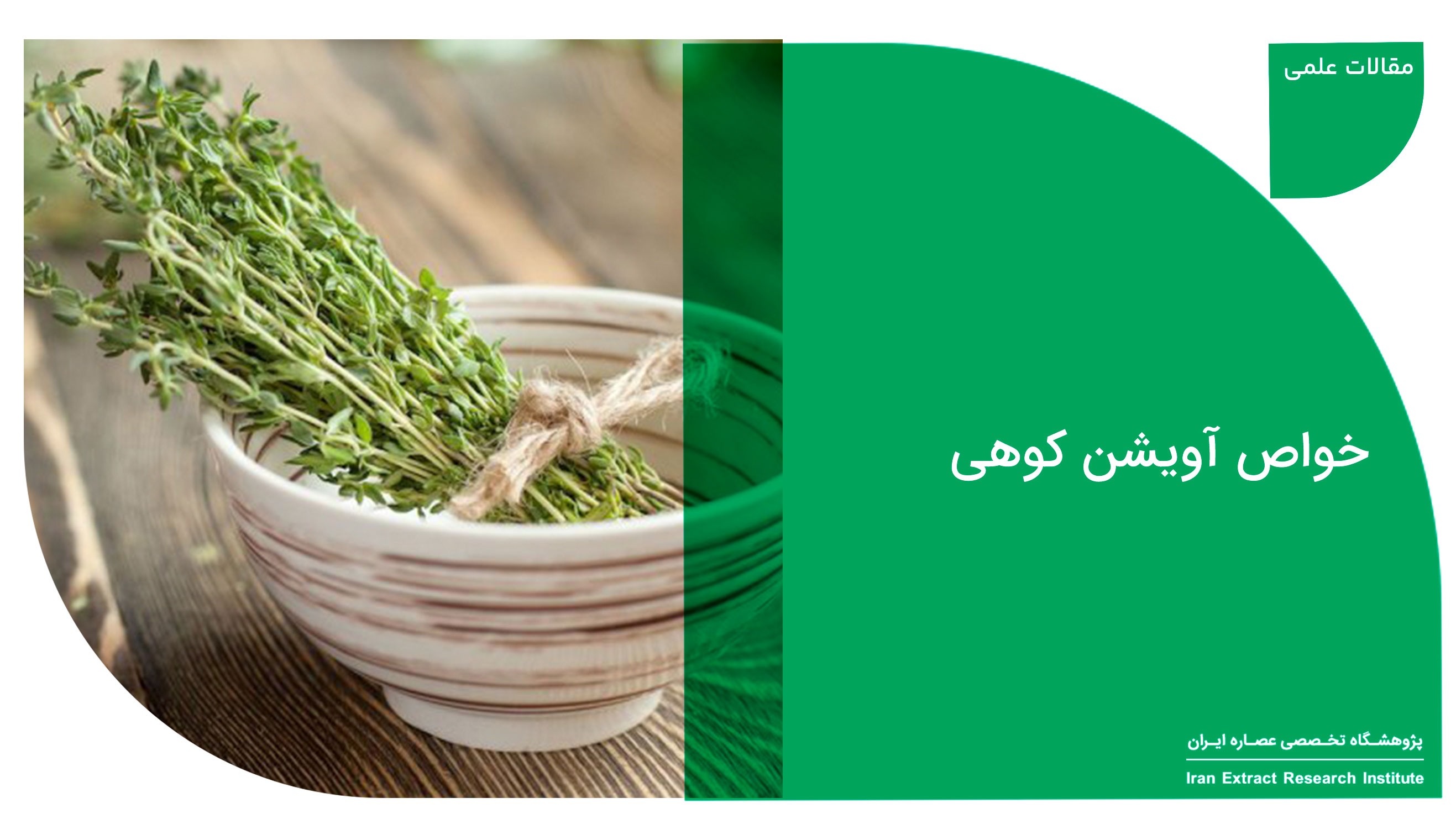 خواص آویشن کوهی